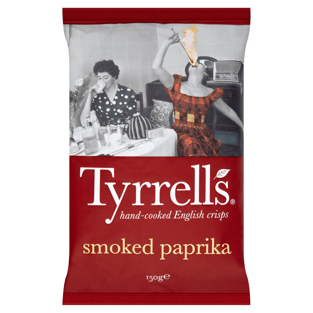 Tyrrells smoked paprika crisps 150g (British brand)