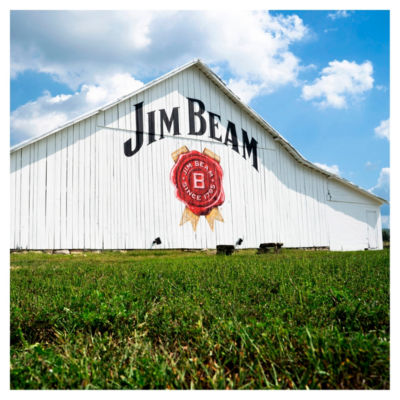 Jim Beam peach spirit drink 70cl (British brand)