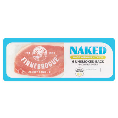 Tranches de bacon Better Naked non fumées, sans couenne, 200 g