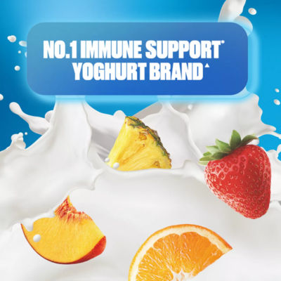 Multipack de boisson au yaourt Actimel Multifruit Immunity 12x100g
