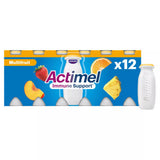Actimel multifruit yogurt drink 12x100g multipack - British product