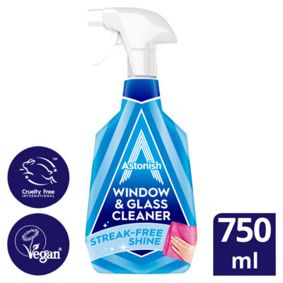 ASDA Astonish Window & Glass Cleaner 750ml- Buy online at McGrocer