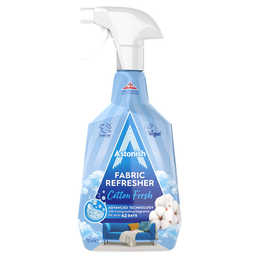 Astonish Fabric Refresher Cotton Fresh 750ml GOODS ASDA   