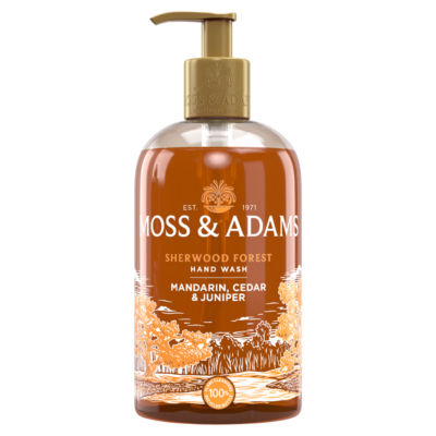 ASDA Moss & Adams Sherwood Forest Mandarin Cedar Juniper Hand Wash 500ml- Buy online at McGrocer