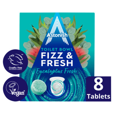 Astonish toilet bowl cleaning tablets 200g, imported from the UK
