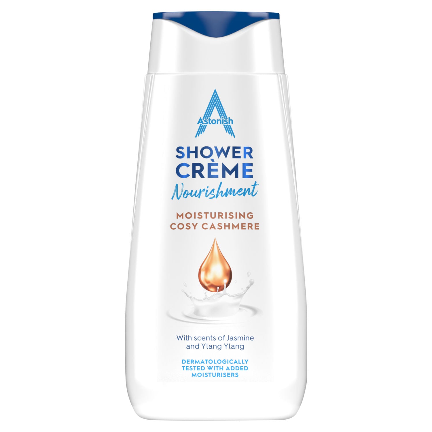 Astonish Shower Crème Cosy Cashmere 400ml, imported from the UK