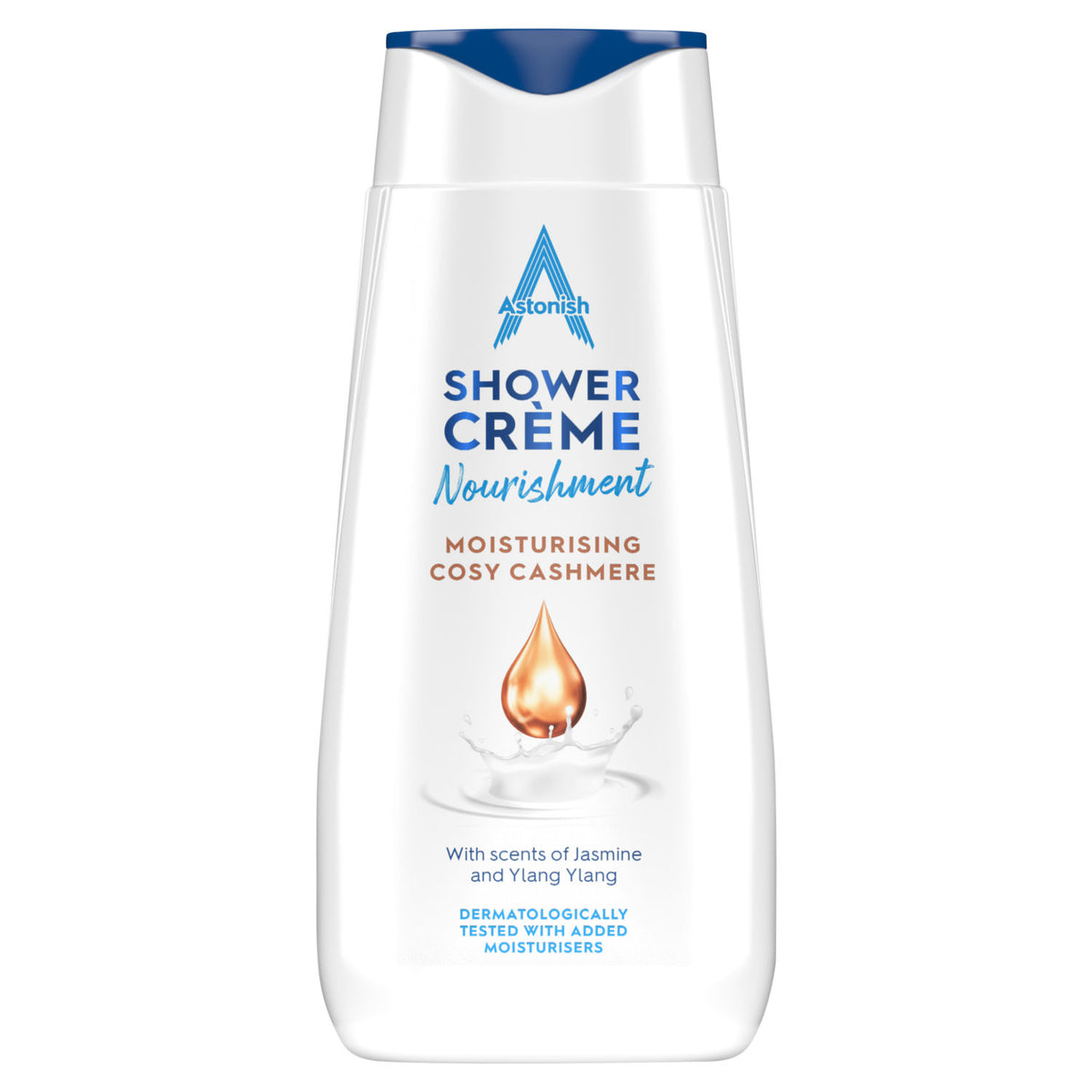 Astonish Shower Crème Cosy Cashmere 400ml, imported from the UK