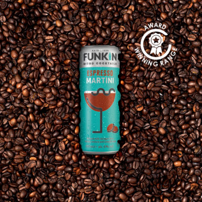 Funkin Espresso Martini nitro cocktail 200ml (British brand)