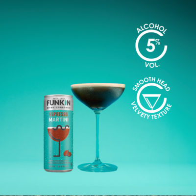 Funkin Espresso Martini nitro cocktail 200ml (British brand)