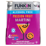 Funkin Nitro Cocktails Alcohol Free Passion Fruit Martini 4 x 200ml GOODS ASDA   