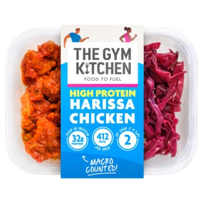The Gym Kitchen Harissa Hähnchen Fertiggericht 400g