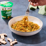 The Gym Kitchen chicken mushroom noodles 64g, imported from the UK