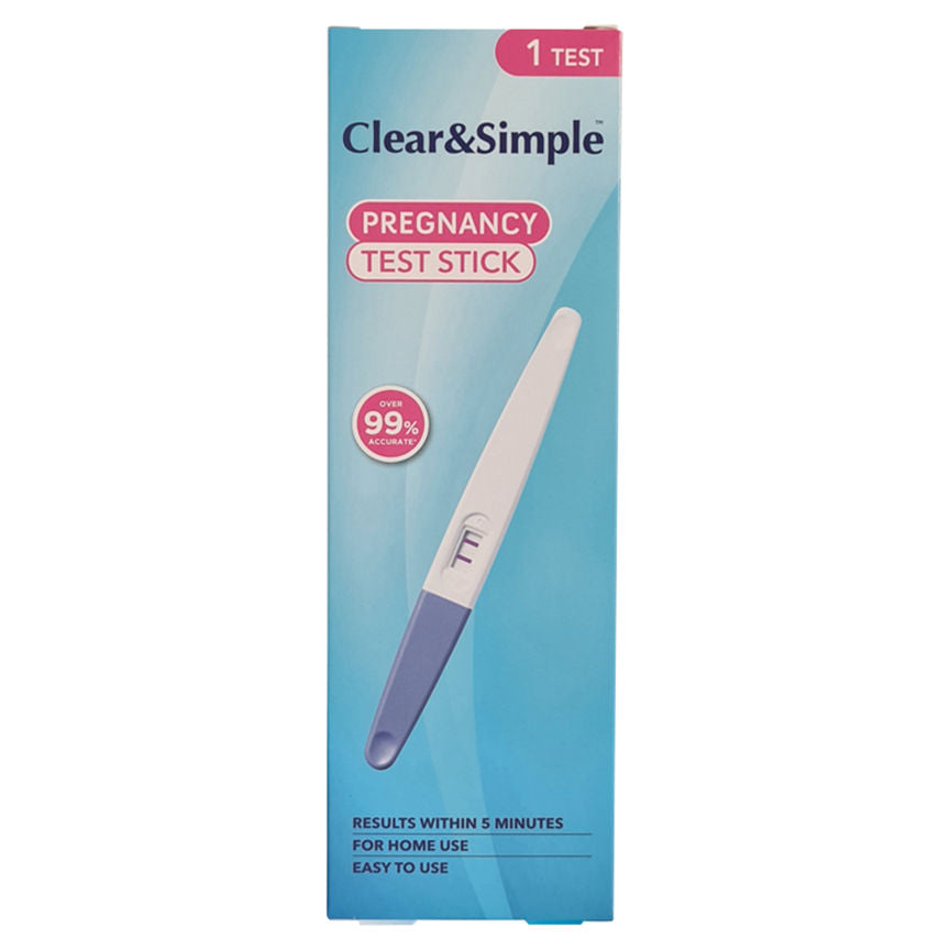 Clear & Simple Pregnancy Test Stick GOODS ASDA   