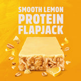 Trek smooth lemon protein flapjacks 3 x 40g (British brand)