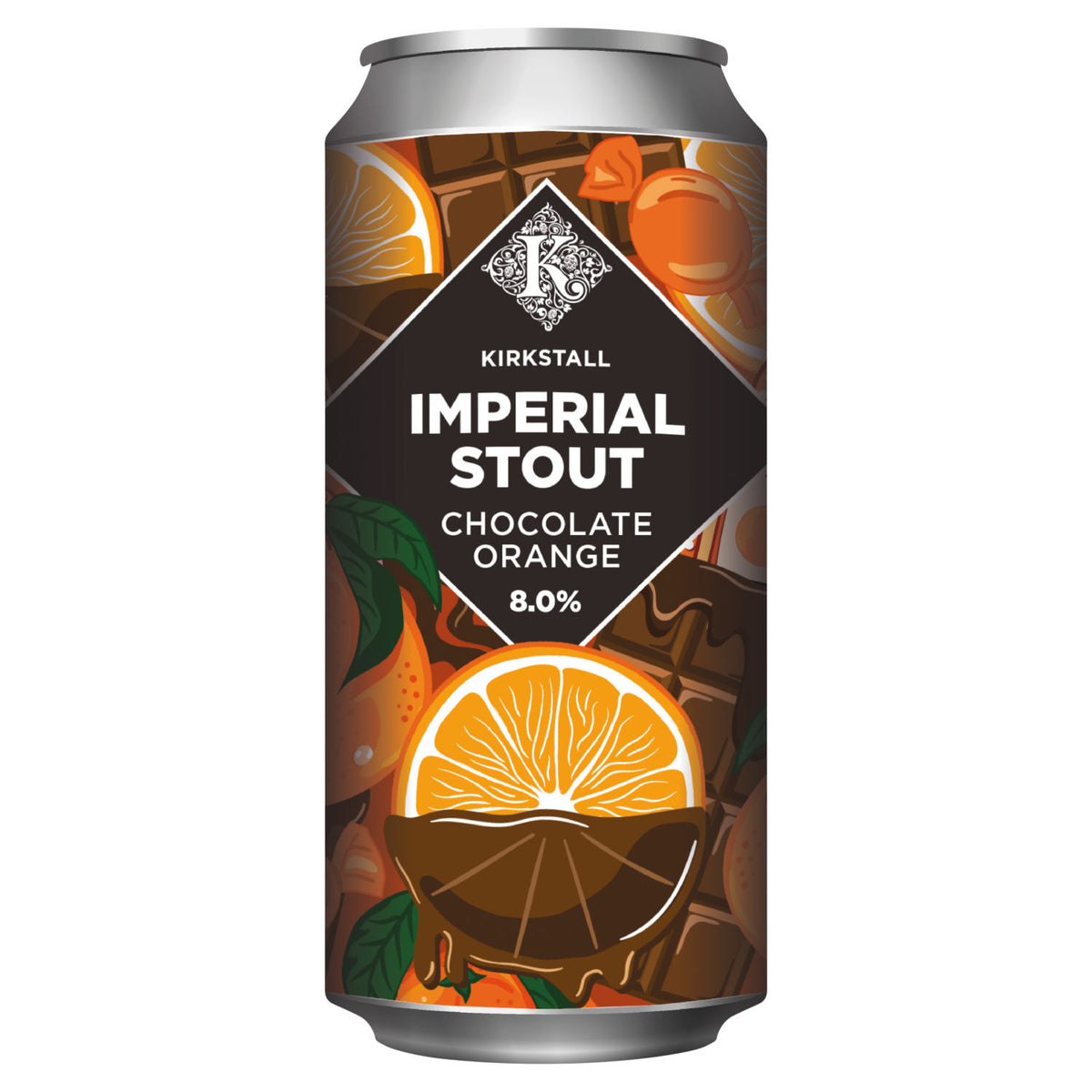 Kirkstall Imperial Stout Chocolate Orange 440ml (British brand)