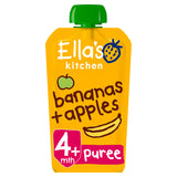 Ella's Kitchen Organic Bananas and Apples Baby Food Pouch 4+ Months GOODS ASDA   