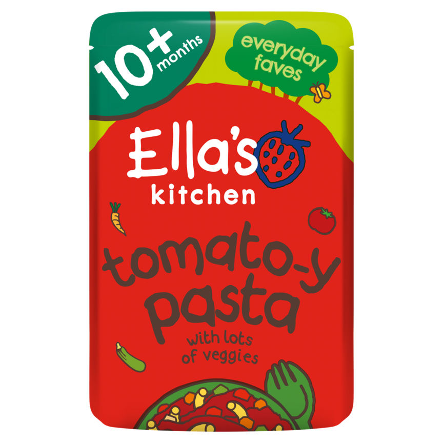 Ella's Kitchen Organic Tomato-y Pasta Baby Food Pouch 10+ Months GOODS ASDA   