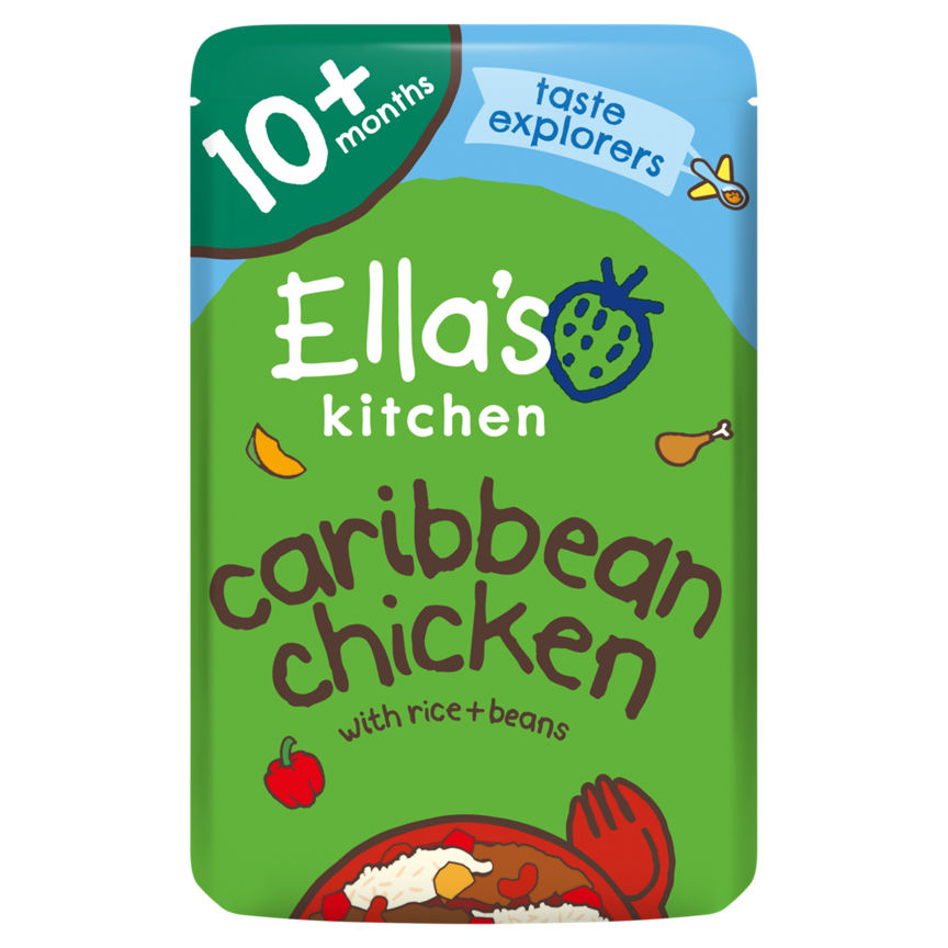 Ella's Kitchen Organic Carribbean Chicken Baby Food Pouch 10+ Months GOODS ASDA   