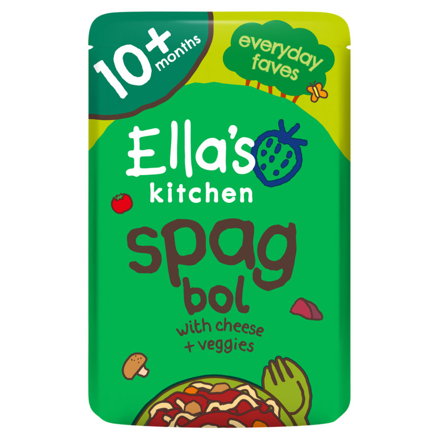 Ella's Kitchen Organic Spag Bol with Cheese Baby Food Pouch 10+ Months GOODS ASDA   