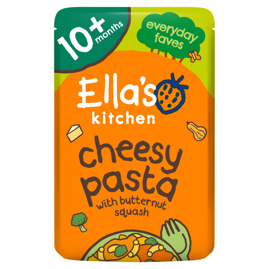 Ella's Kitchen Organic Cheesy Pasta Baby Food Pouch 10+ Months GOODS ASDA   