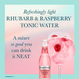 Fever-Tree light rhubarb and raspberry tonic water 500ml - British product