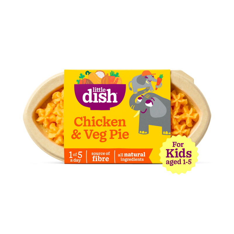 Little Dish Chicken & Veg Pie baby meal 200g, UK version