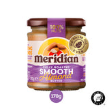 Meridian smooth almond butter palm oil free 170g, imported from the UK