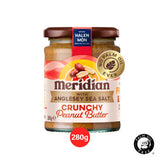 Meridian crunchy peanut butter with sea salt 280g - British product