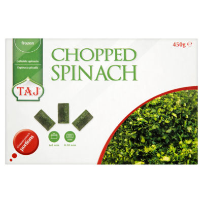Épinards hachés surgelés Taj 450g