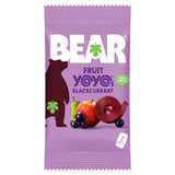 BEAR Fruit Yoyo Blackcurrant fruit roll 20g - British product