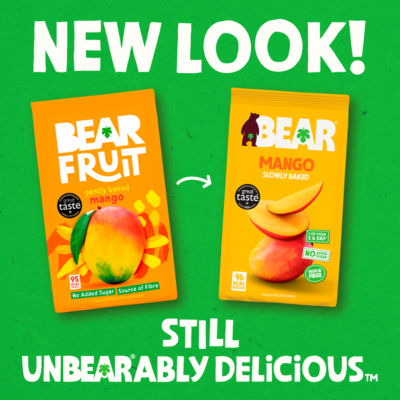 Bear Gently Baked Mango 100g - British product