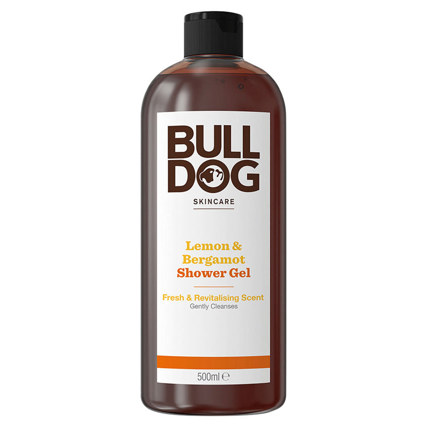 Bulldog Bulldog Skincare Lemon & Bergamot Shower Gel 500ml GOODS ASDA   