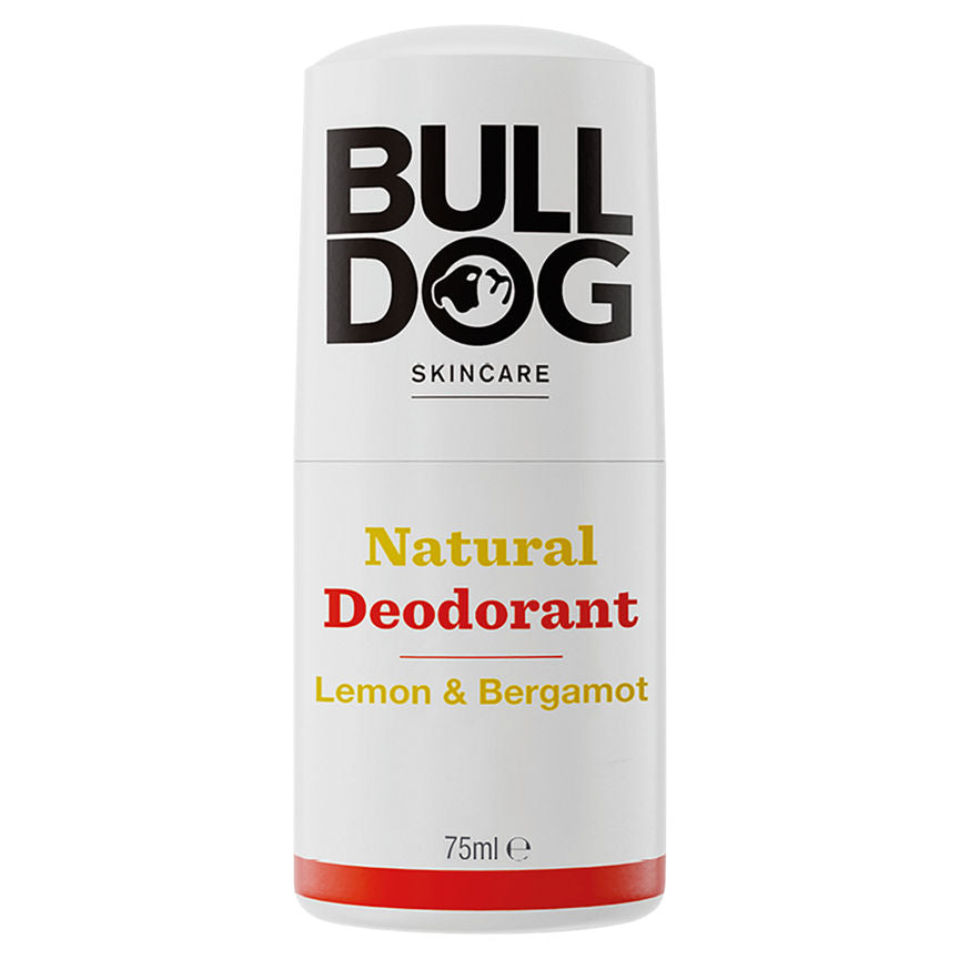 Bulldog Skincare Natural Deodorant Lemon & Bergamot 75ml GOODS ASDA   