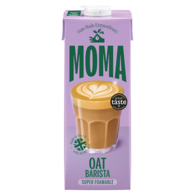MOMA Barista oat drink 1L, imported from the UK