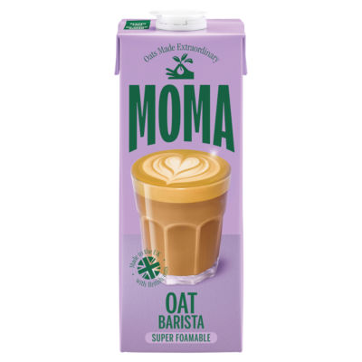 MOMA Barista oat drink 1L, imported from the UK