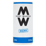 Most Wanted Malbec red wine 187ml bottle, UK version