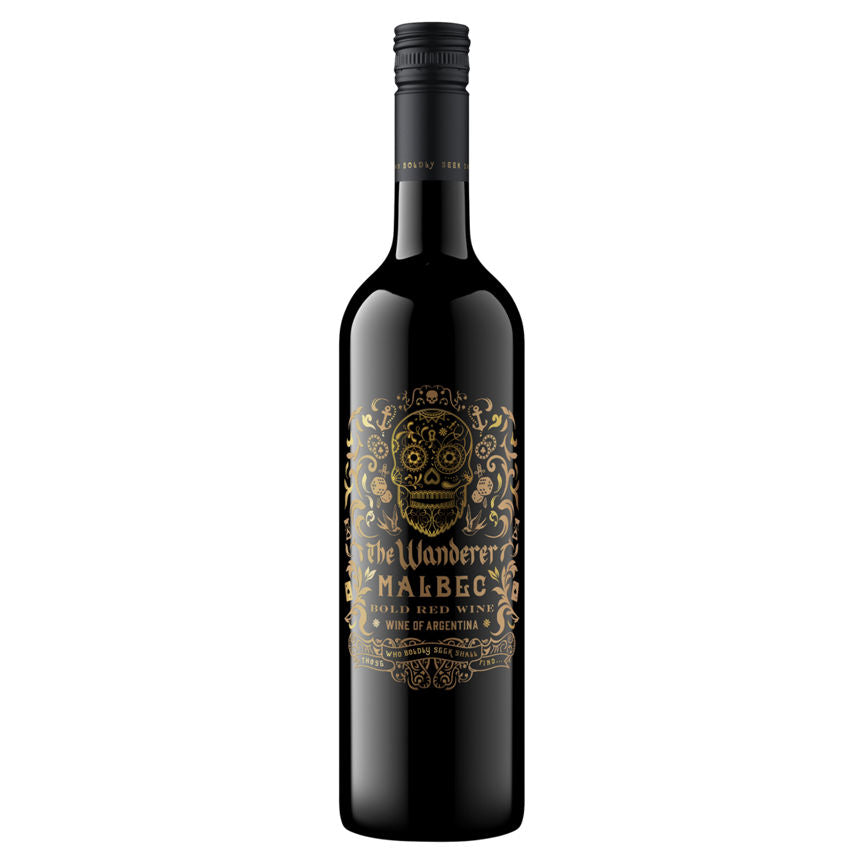 The Wanderer Malbec Bold Red Wine GOODS ASDA   