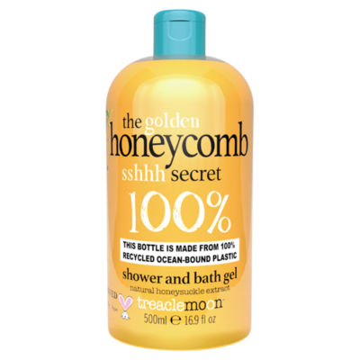 Treaclemoon Golden Honeycomb shower gel 500ml, UK version