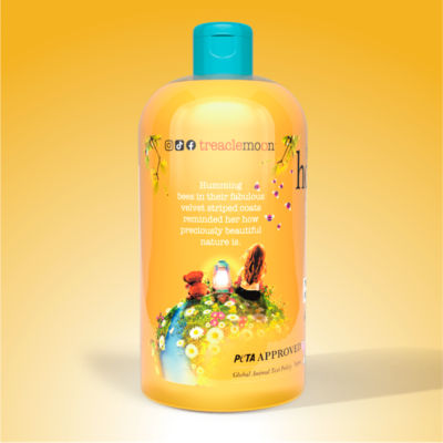 Treaclemoon Golden Honeycomb shower gel 500ml, UK version