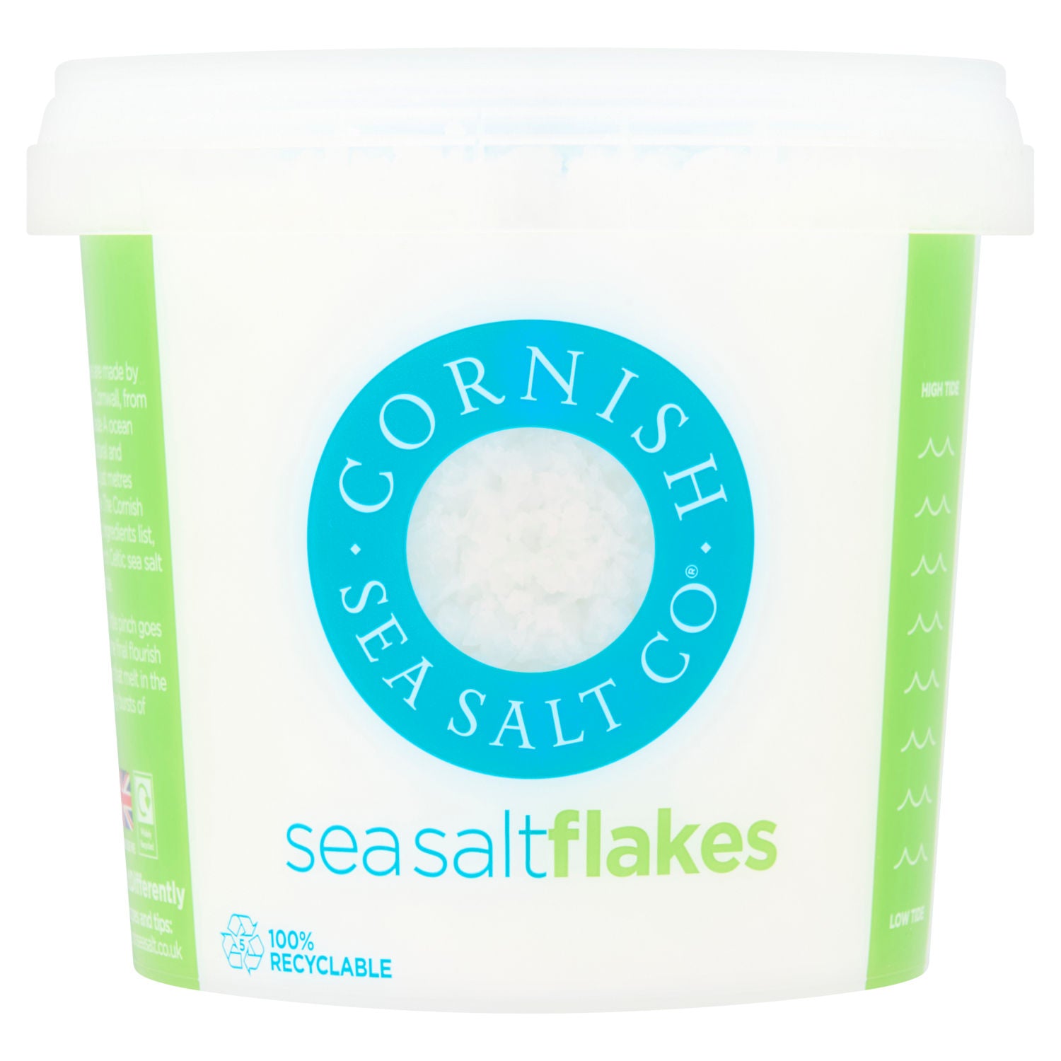 Cornish Sea Salt Co sea salt flakes 170g (British brand)