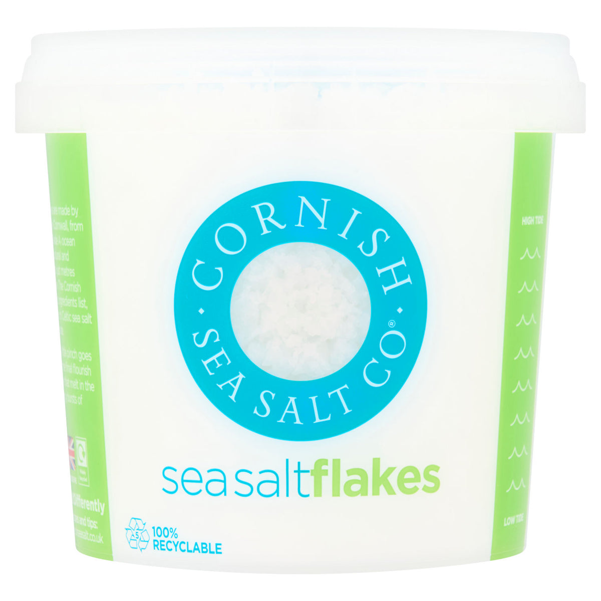 Cornish Sea Salt Co sea salt flakes 170g (British brand)