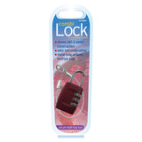 Travels combination lock with loop (British brand)