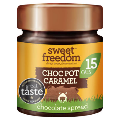 Sweet Freedom caramel chocolate spread 250g (British brand)