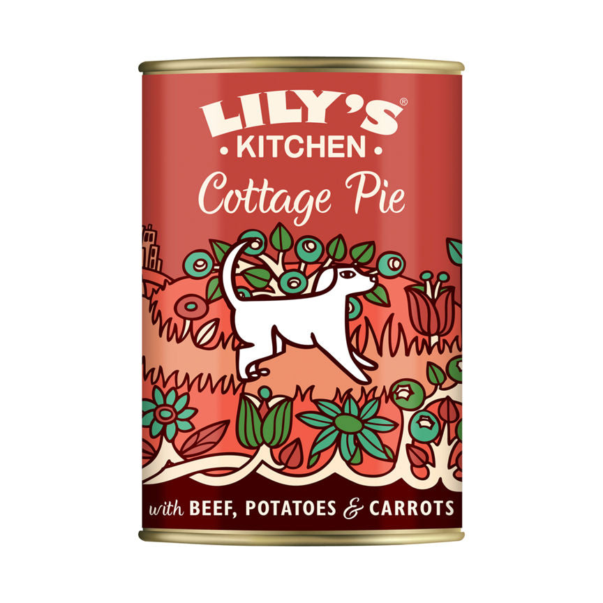 Lily's Kitchen Cottage Pie Adult Wet Dog Food 400g