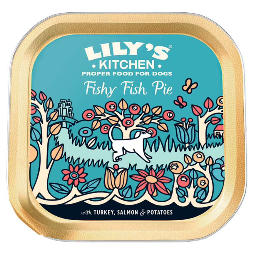 Lily's Kitchen Fishy Fish Pie Adult Wet Dog Food 150g GOODS ASDA   