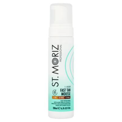 St. Moriz Professional 1 Hour Fast Tan Mousse 200ml (British brand)