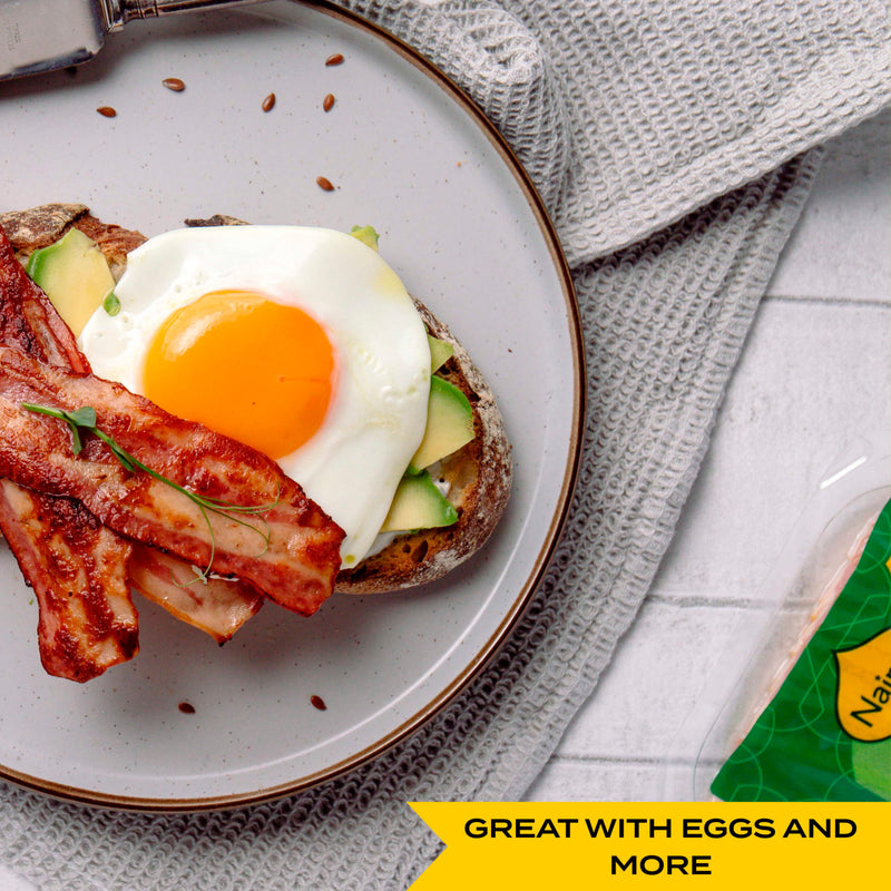 Najma smoked turkey rashers ready-to-eat 150g, imported from the UK