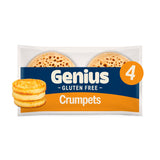 Genius gluten free crumpets 4 pack (British brand)