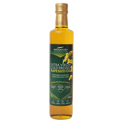 ASDA Mackintosh Extra Virgin Cold Pressed Rapeseed Oil 500ml- Buy online at McGrocer