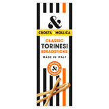 Crosta & Mollica Torinesi breadsticks 120g, imported from the UK